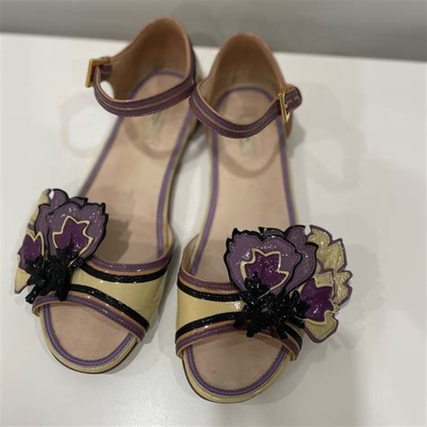 prada sands vernice flower|prada sandals for sale.